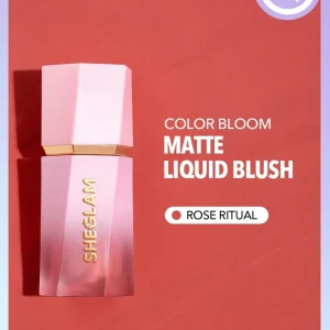 Sheglam Color Bloom Dayglow Liquid Blush - Rose Ritual