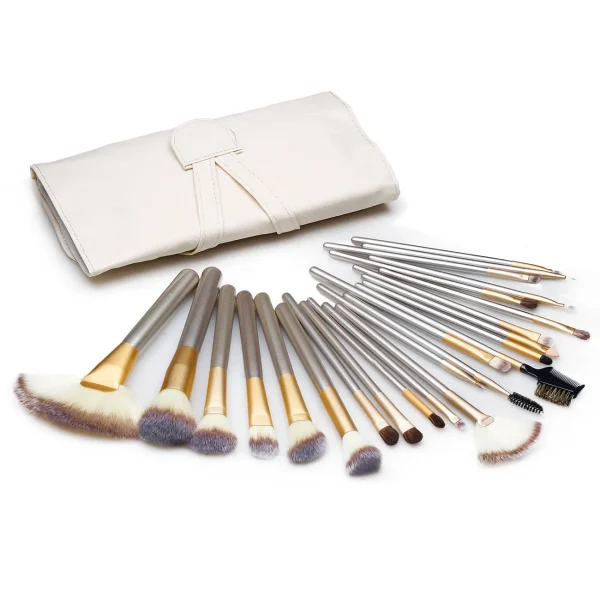 New Pro Makeup Brushes Set Cosmetic Eyeshadow Powder Foundation Lip Brush Tool - Image 2